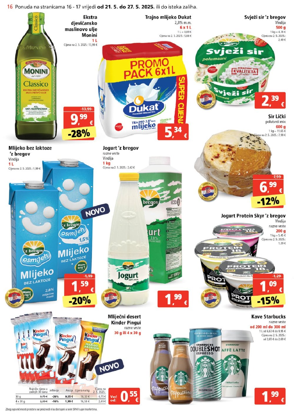 SPAR katalog Akcija 21.05.-27.05.2025.