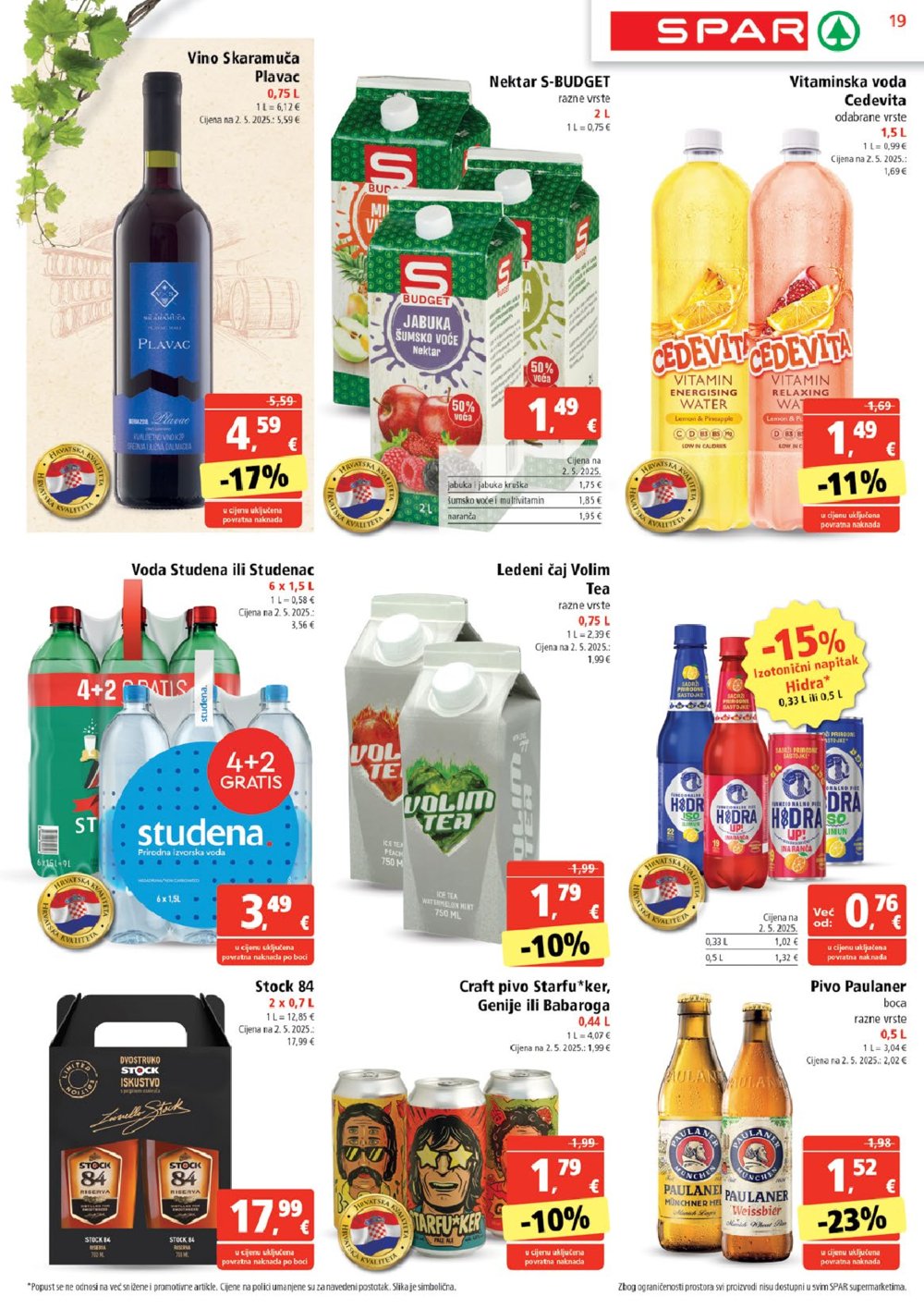 SPAR katalog Akcija 21.05.-27.05.2025.