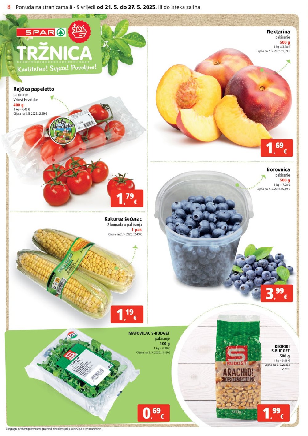 SPAR katalog Akcija 21.05.-27.05.2025.