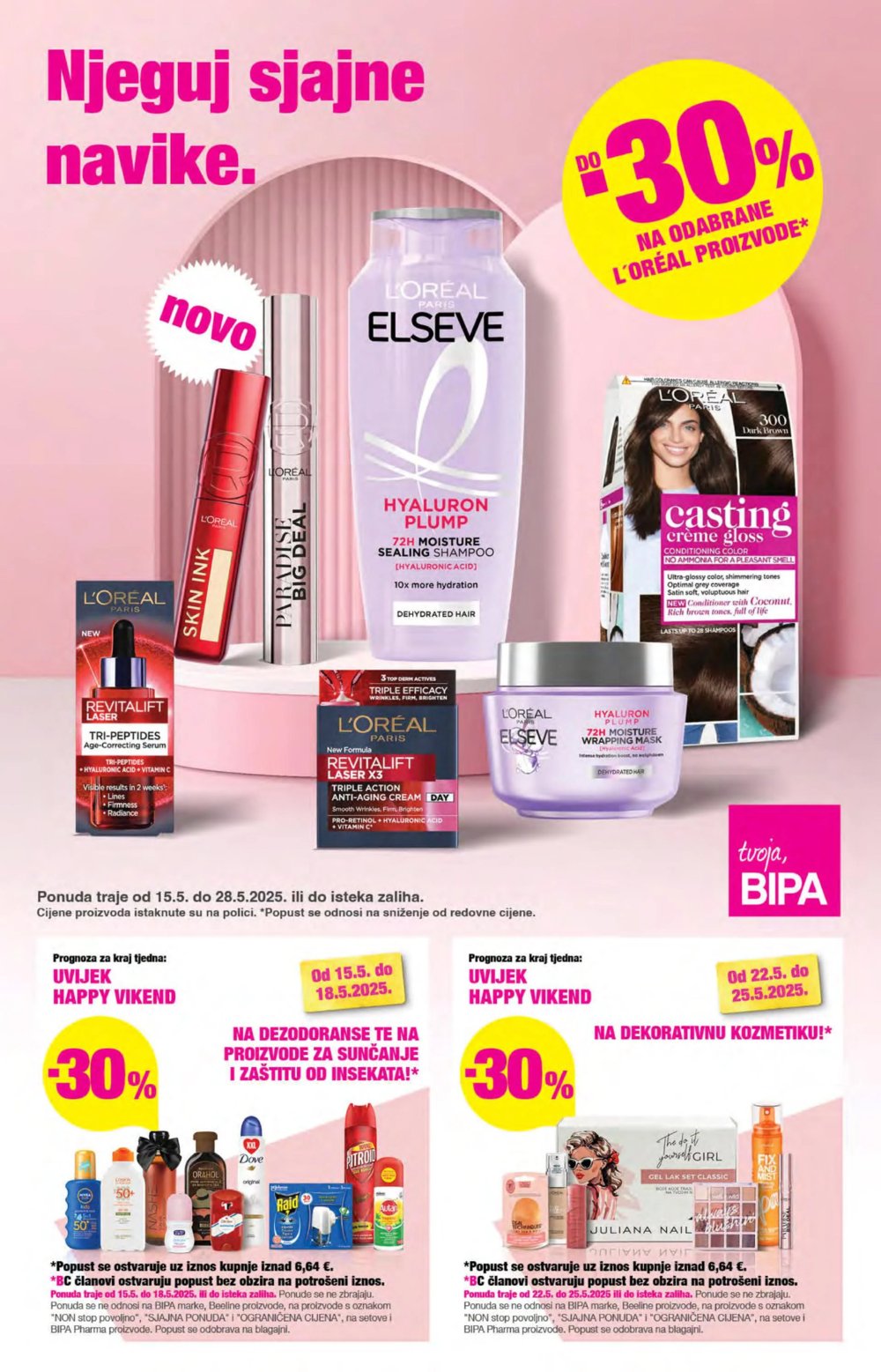 Bipa katalog Akcija 15.05.-28.05.2025.