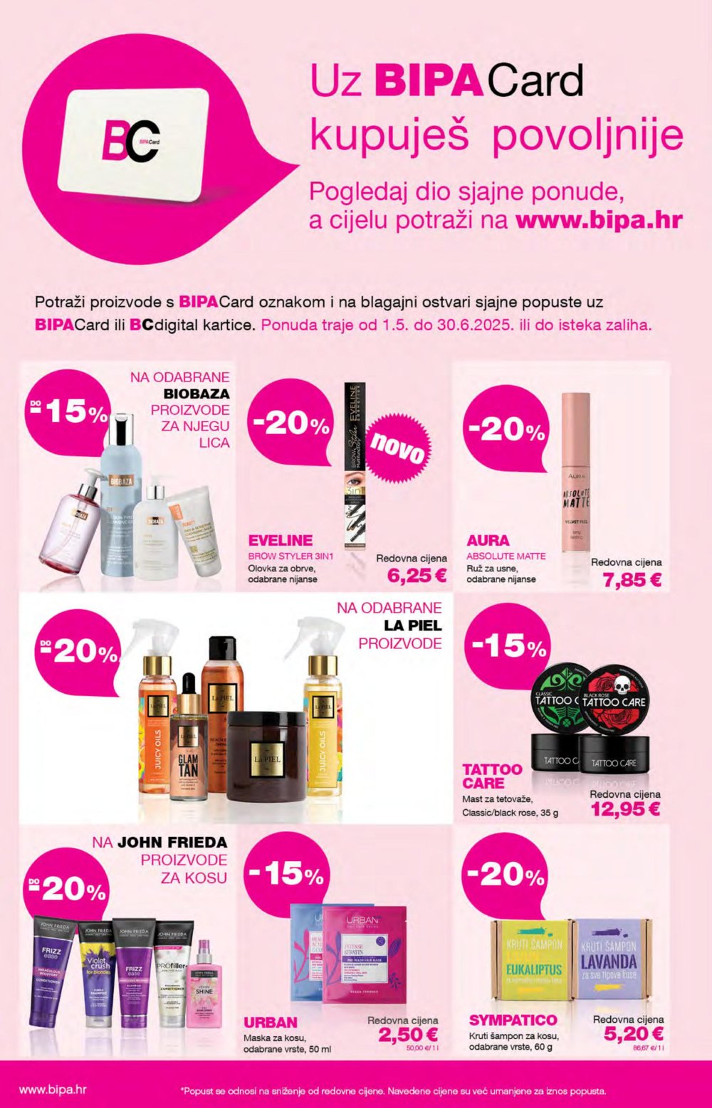 Bipa katalog Akcija 15.05.-28.05.2025.