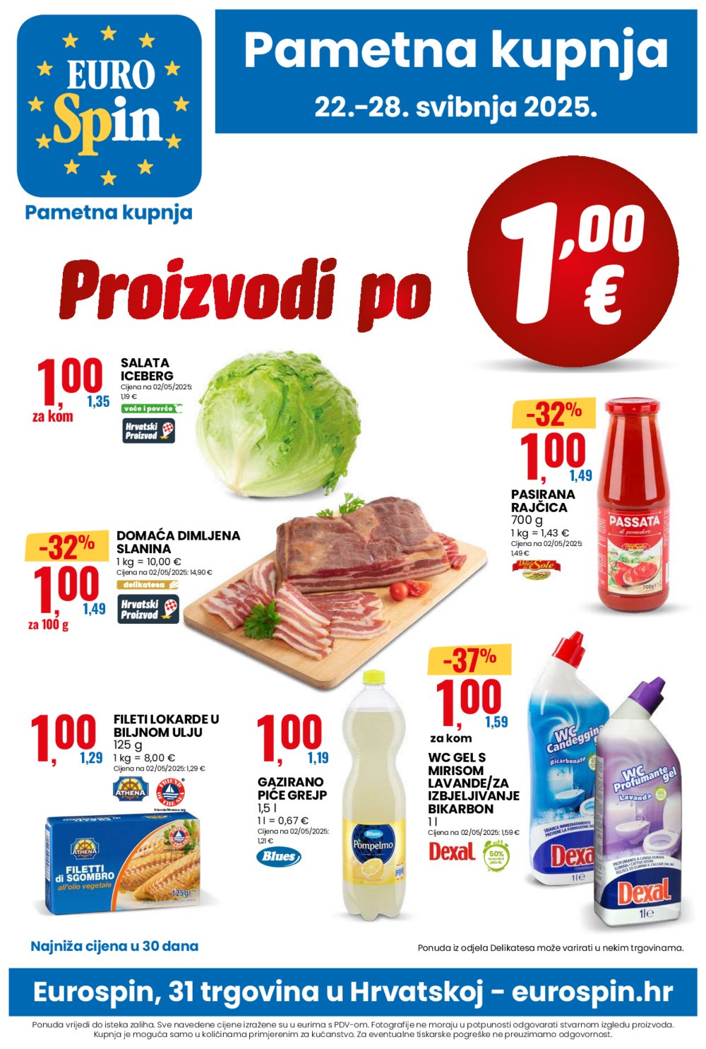 Eurospin katalog Akcija 22.05.-28.05