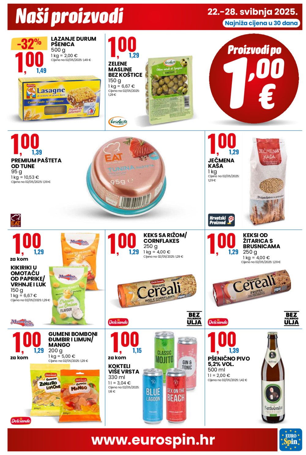 Eurospin katalog Akcija 22.05.-28.05