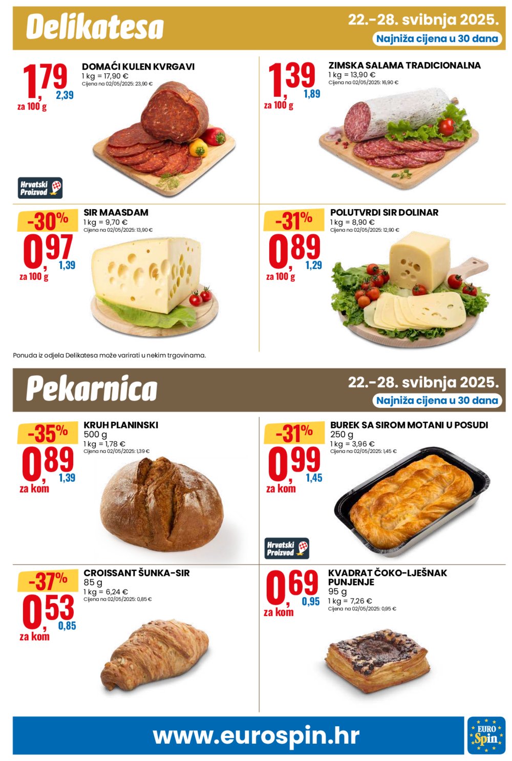 Eurospin katalog Akcija 22.05.-28.05