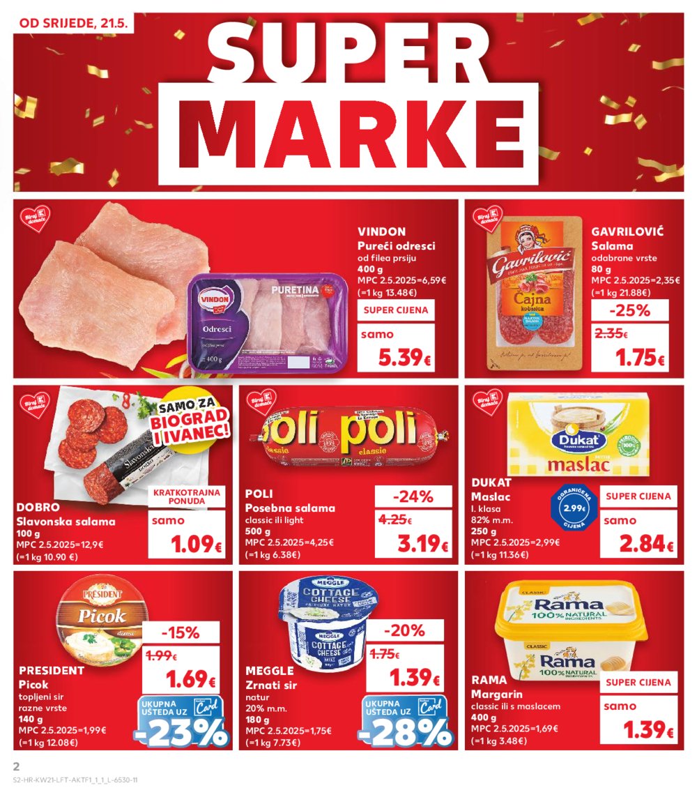 Kaufland katalog Akcija 21.05.-27.05.2025. Biograd na Moru