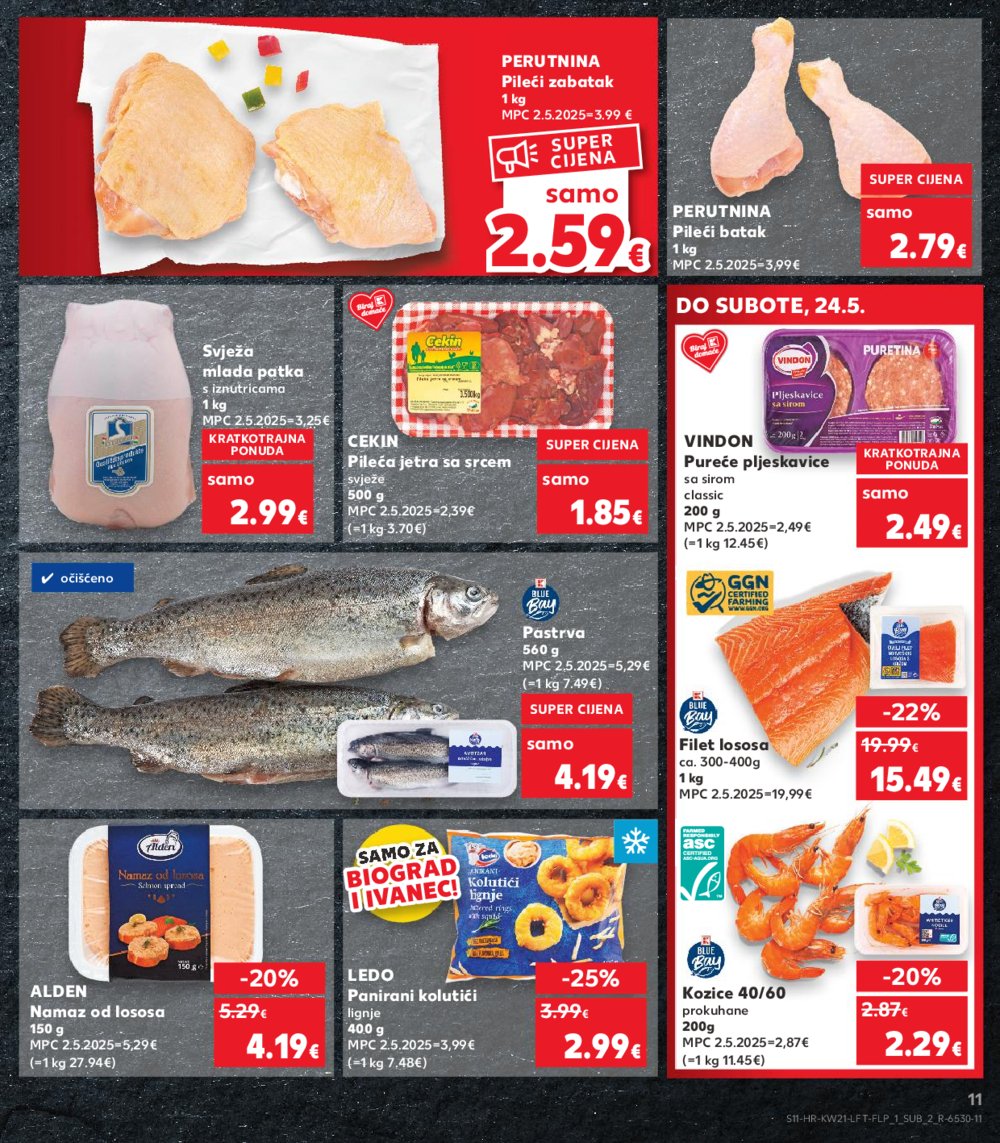 Kaufland katalog Akcija 21.05.-27.05.2025. Biograd na Moru