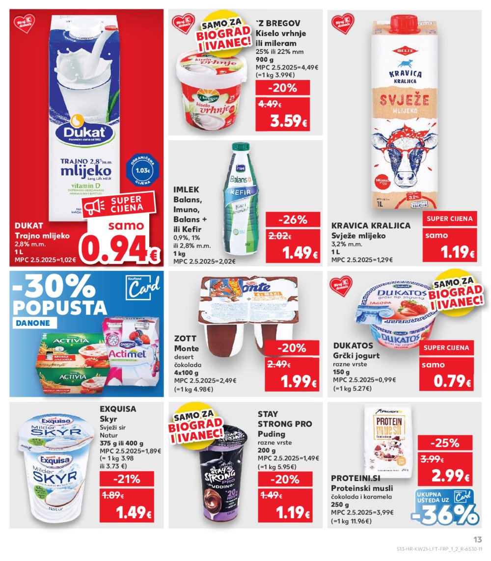 Kaufland katalog Akcija 21.05.-27.05.2025. Biograd na Moru