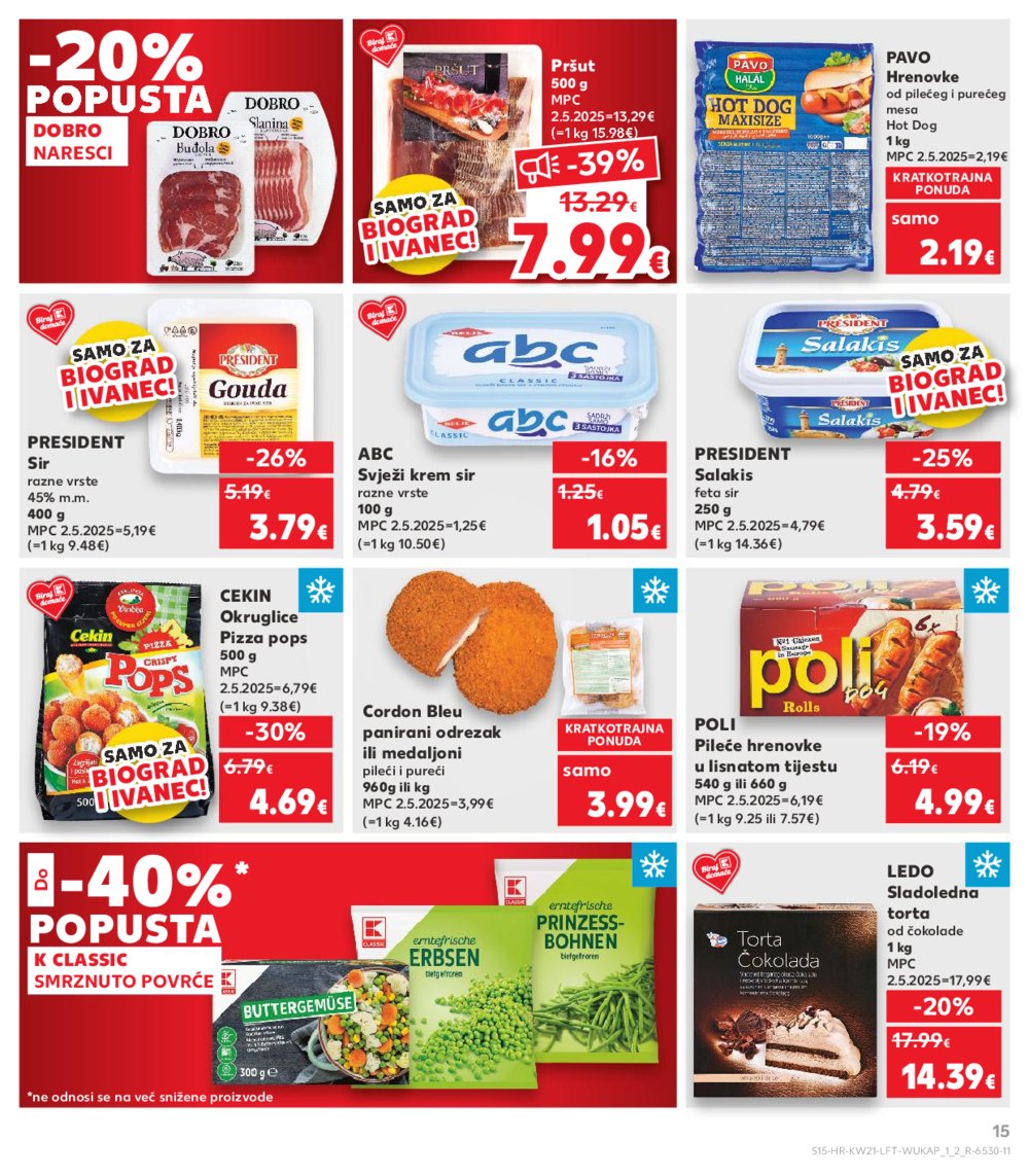 Kaufland katalog Akcija 21.05.-27.05.2025. Biograd na Moru