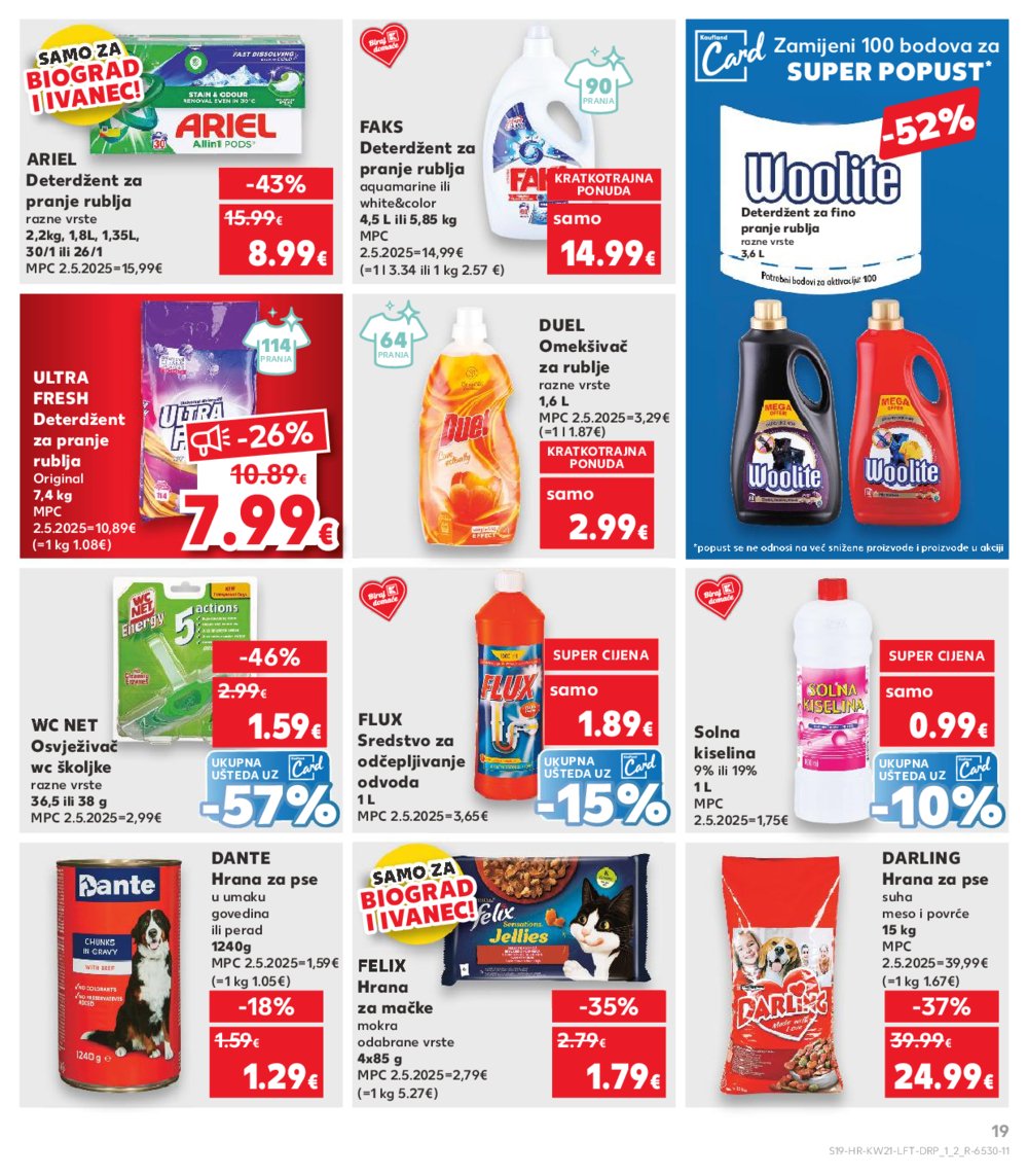 Kaufland katalog Akcija 21.05.-27.05.2025. Biograd na Moru