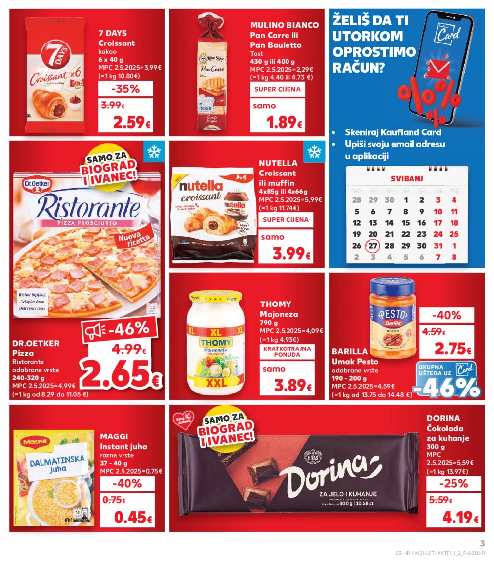 Kaufland katalog Akcija 21.05.-27.05.2025. Biograd na Moru