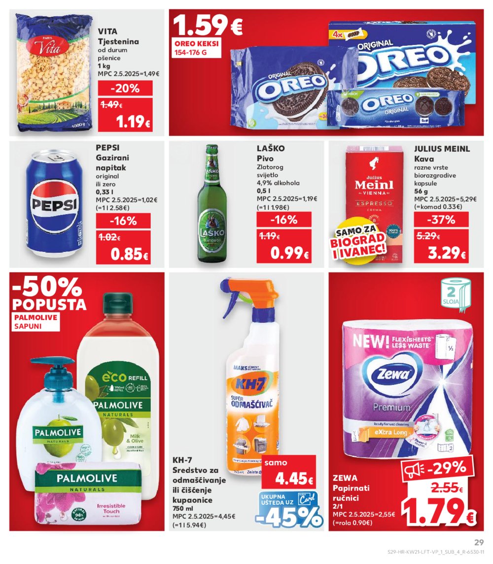 Kaufland katalog Akcija 21.05.-27.05.2025. Biograd na Moru