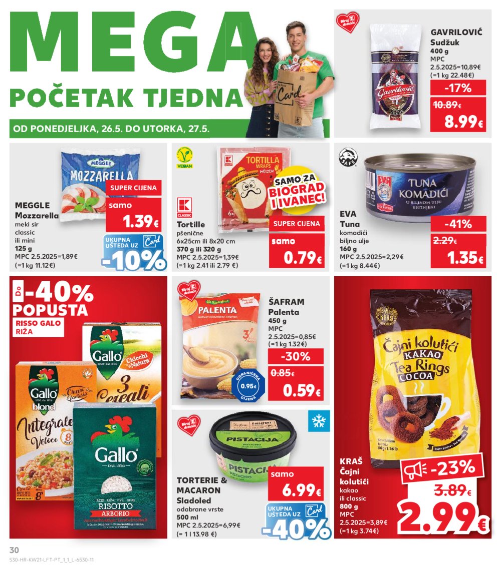 Kaufland katalog Akcija 21.05.-27.05.2025. Biograd na Moru