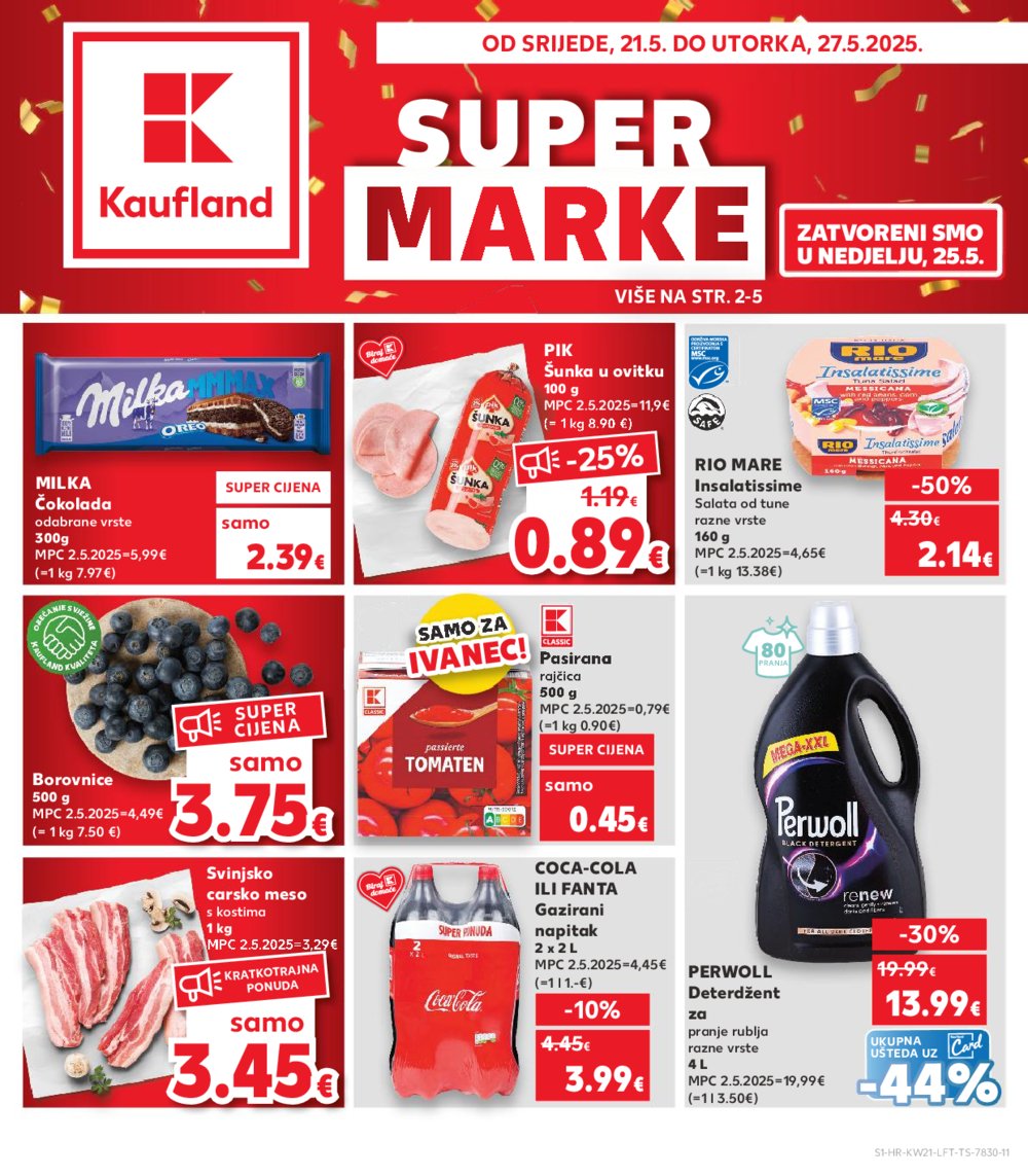 Kaufland katalog Akcija 21.05.-27.05.2025. Ivanec