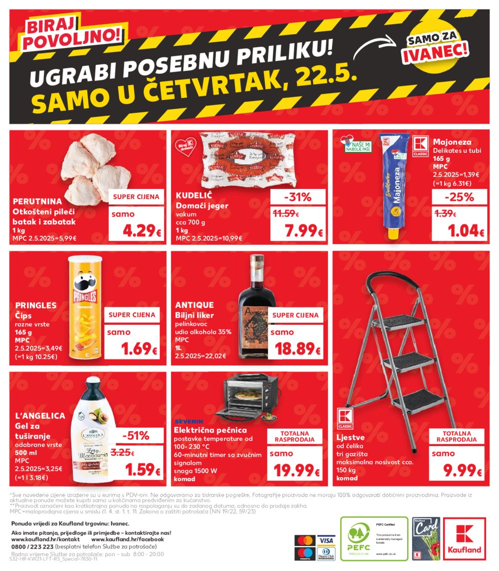 Kaufland katalog Akcija 21.05.-27.05.2025. Ivanec
