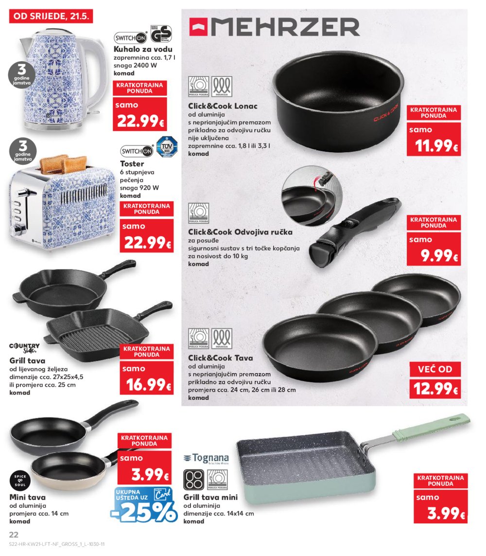 Kaufland katalog Akcija 21.05.-27.05.2025. Odabrane poslovnice