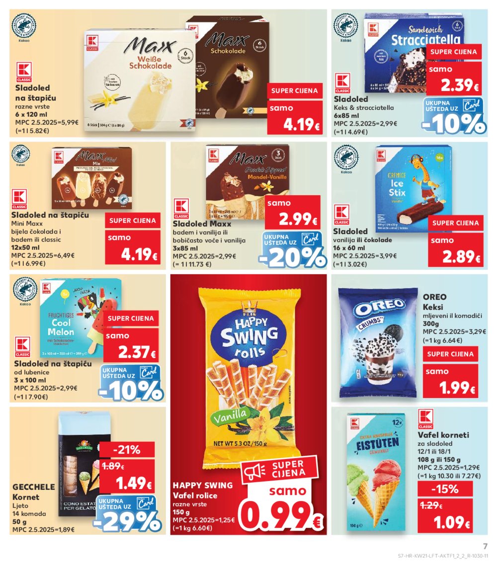 Kaufland katalog Akcija 21.05.-27.05.2025. Odabrane poslovnice