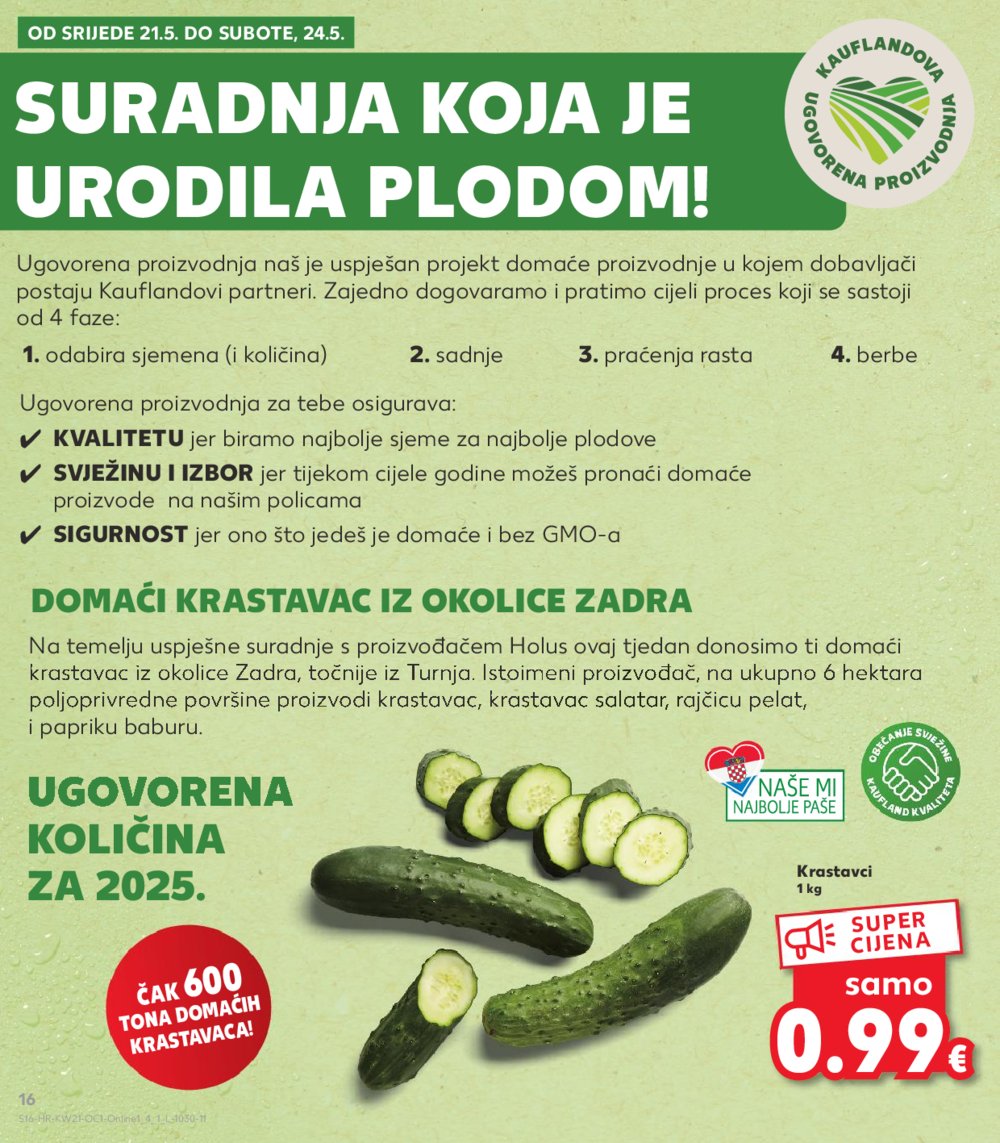 Kaufland katalog Kaufland marke 21.05.-27.05.2025. Biograd na Moru