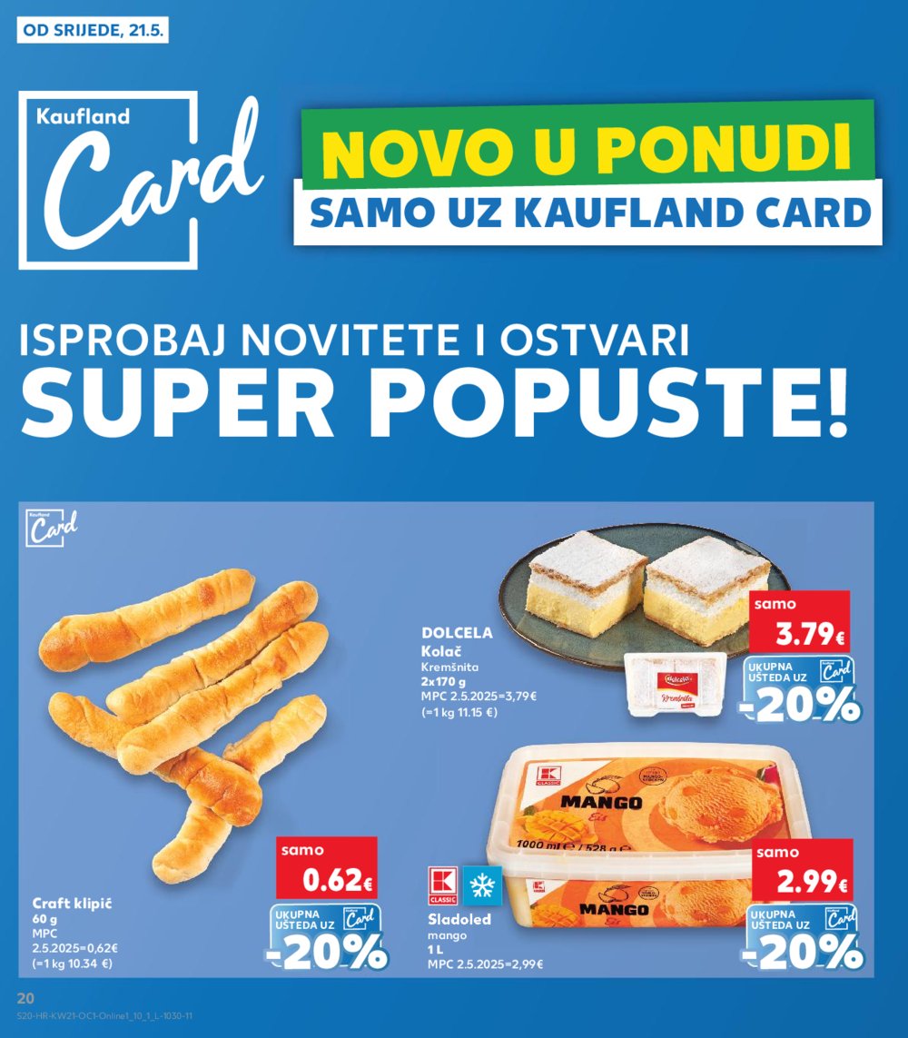 Kaufland katalog Kaufland marke 21.05.-27.05.2025. Biograd na Moru