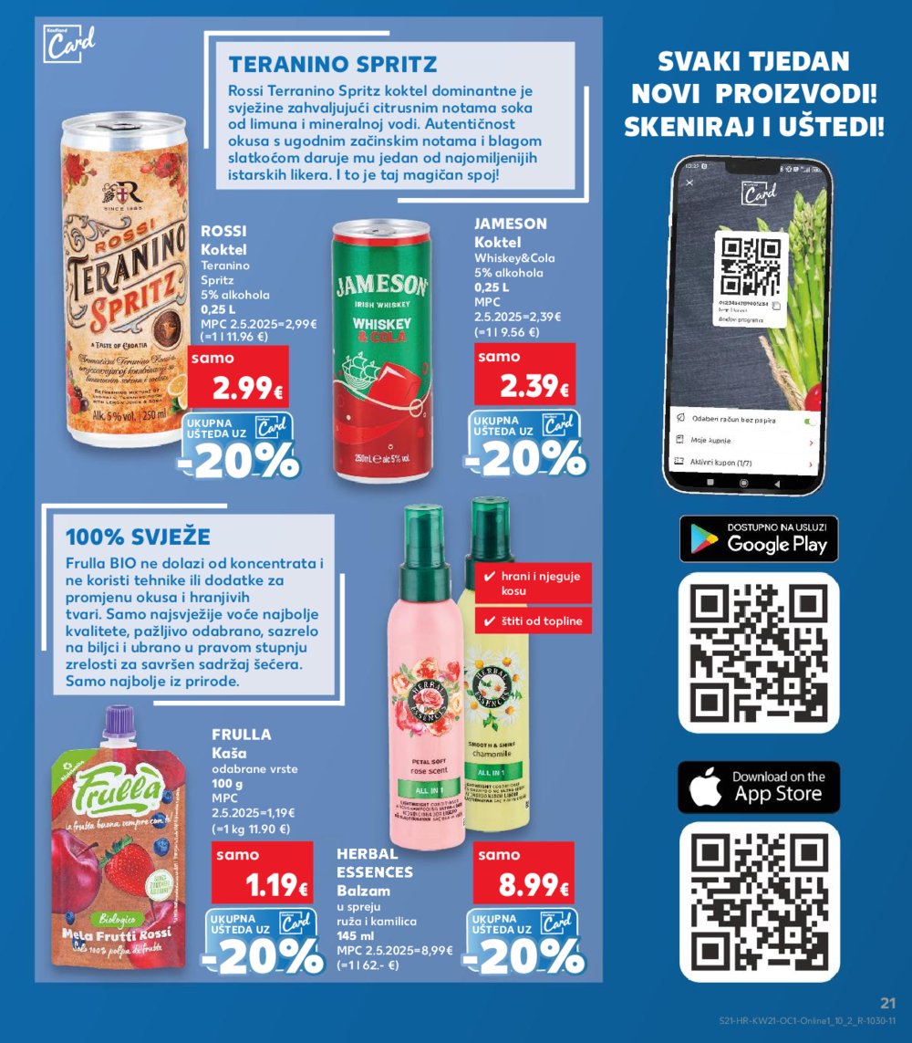 Kaufland katalog Kaufland marke 21.05.-27.05.2025. Biograd na Moru