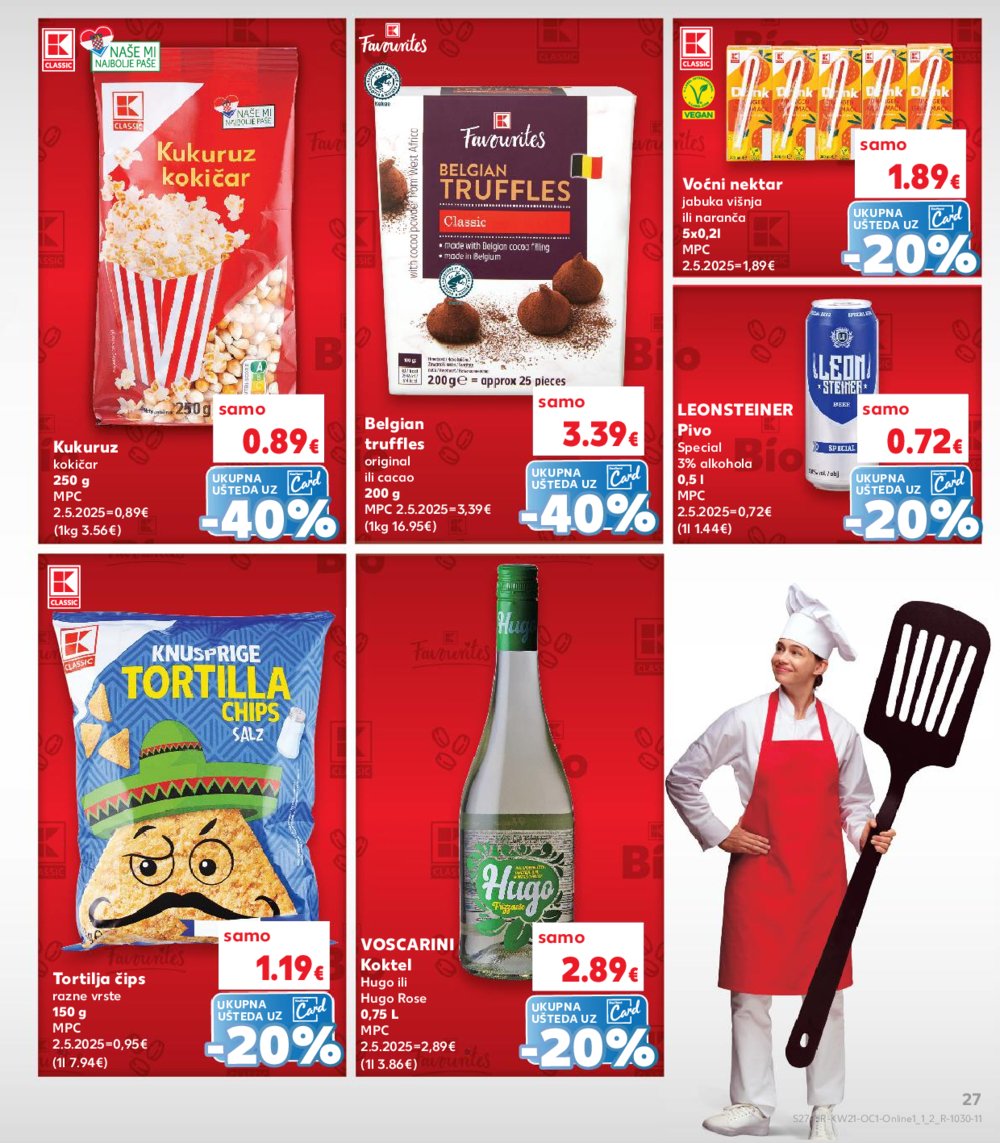 Kaufland katalog Kaufland marke 21.05.-27.05.2025. Biograd na Moru