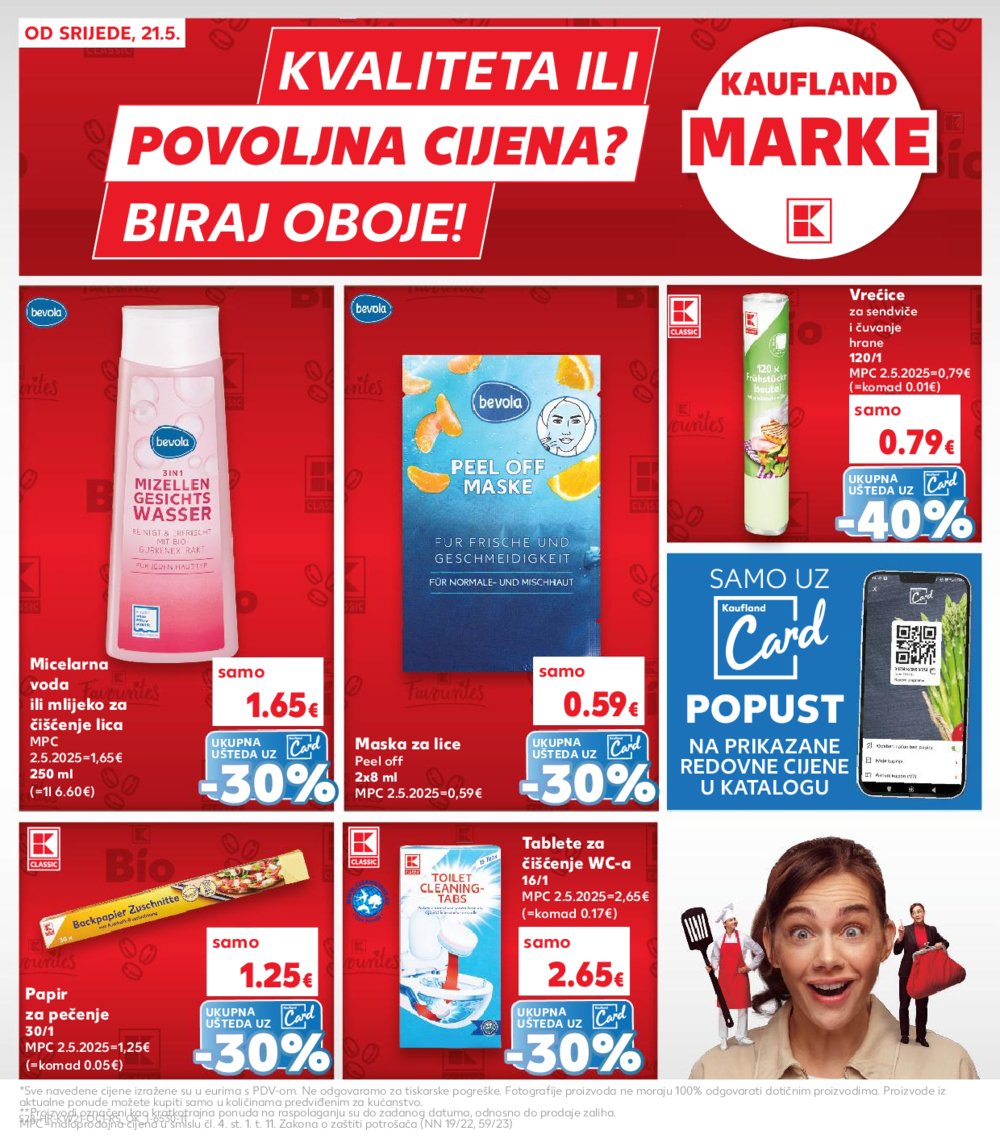 Kaufland katalog Kaufland marke 21.05.-27.05.2025. Biograd na Moru
