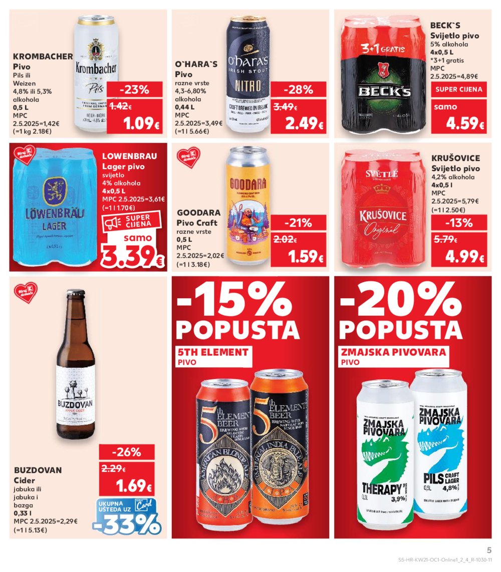 Kaufland katalog Kaufland marke 21.05.-27.05.2025. Biograd na Moru