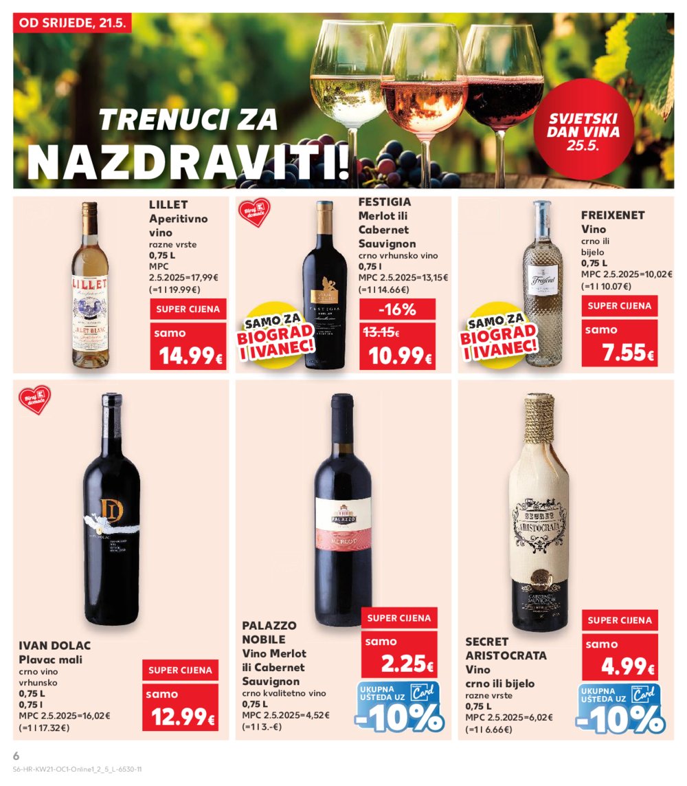 Kaufland katalog Kaufland marke 21.05.-27.05.2025. Biograd na Moru