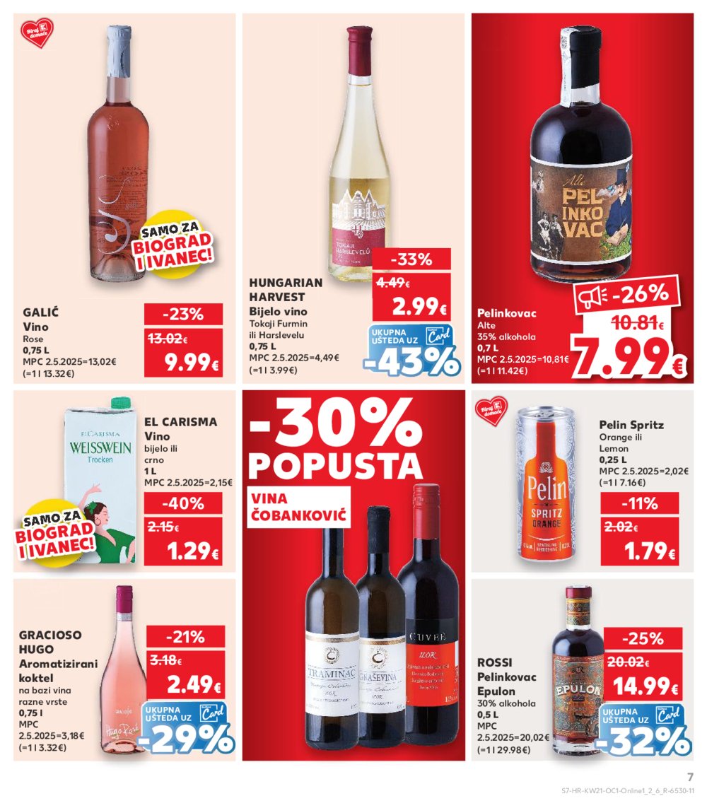 Kaufland katalog Kaufland marke 21.05.-27.05.2025. Biograd na Moru