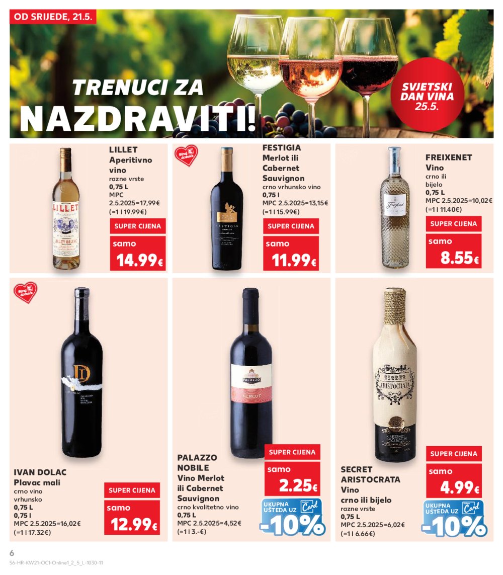 Kaufland katalog Kaufland marke 21.05.-27.05.2025. Odabrane poslovnice