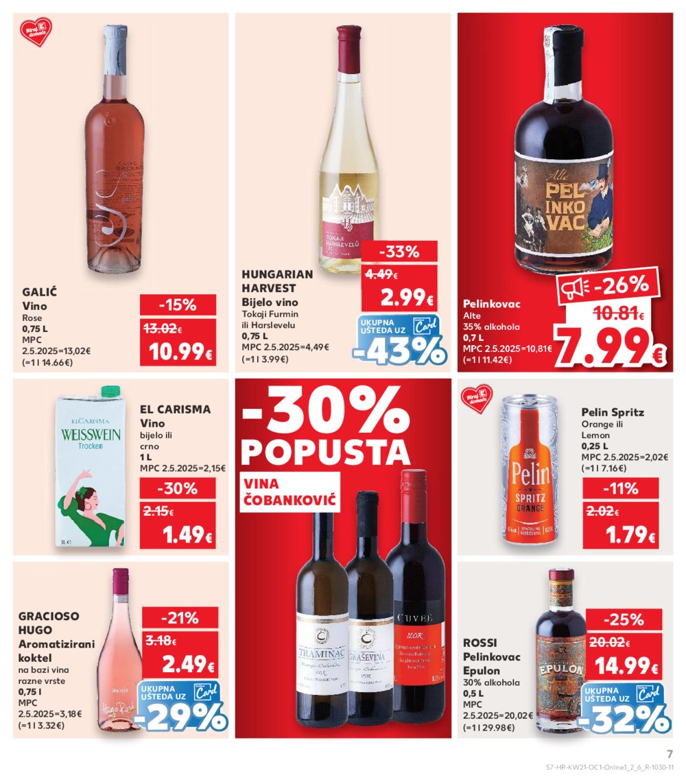 Kaufland katalog Kaufland marke 21.05.-27.05.2025. Odabrane poslovnice