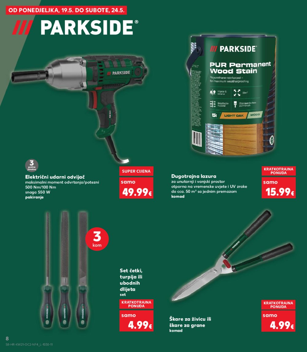 Kaufland katalog Neprehrambenih proizvoda 21.05.-27.05.2025. Odabrane poslovnice