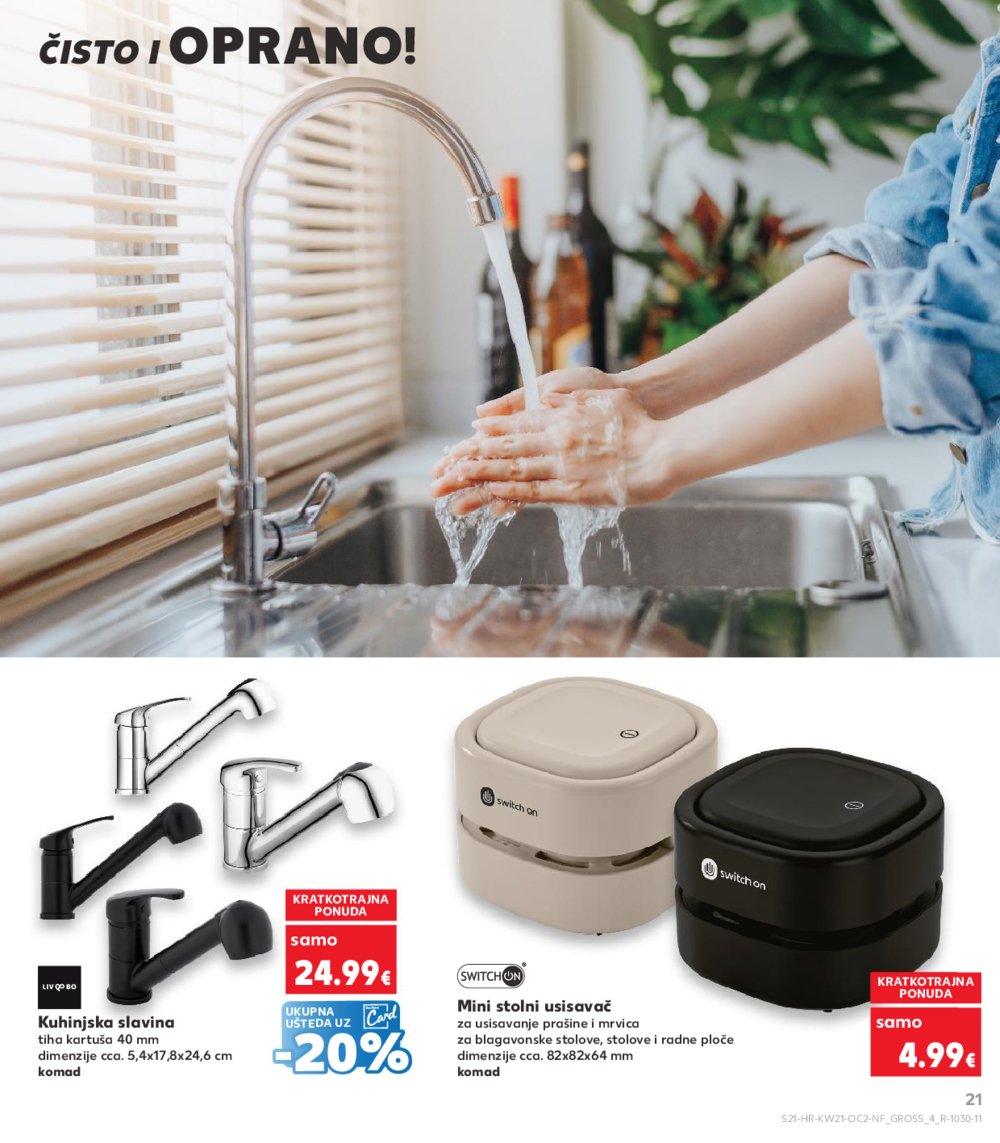 Kaufland katalog Neprehrambenih proizvoda 21.05.-27.05.2025. Odabrane poslovnice
