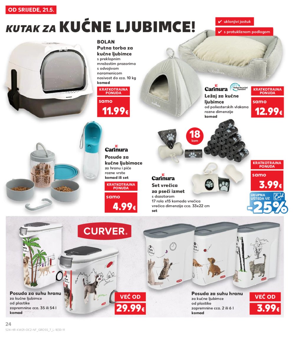 Kaufland katalog Neprehrambenih proizvoda 21.05.-27.05.2025. Odabrane poslovnice