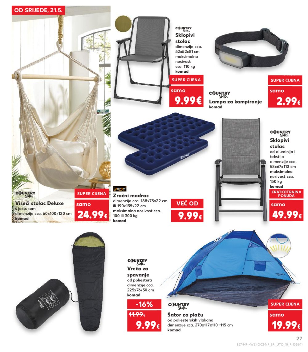 Kaufland katalog Neprehrambenih proizvoda 21.05.-27.05.2025. Odabrane poslovnice