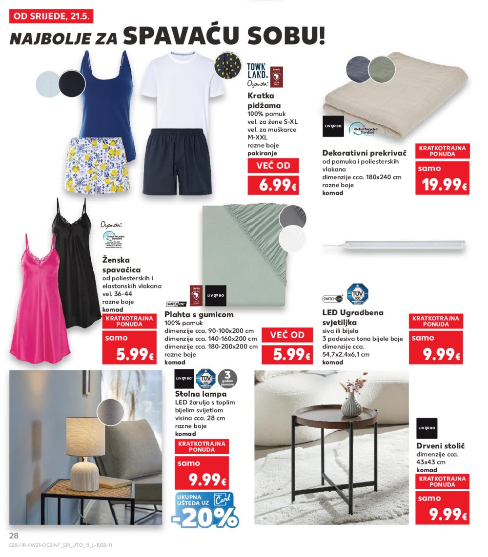 Kaufland katalog Neprehrambenih proizvoda 21.05.-27.05.2025. Odabrane poslovnice