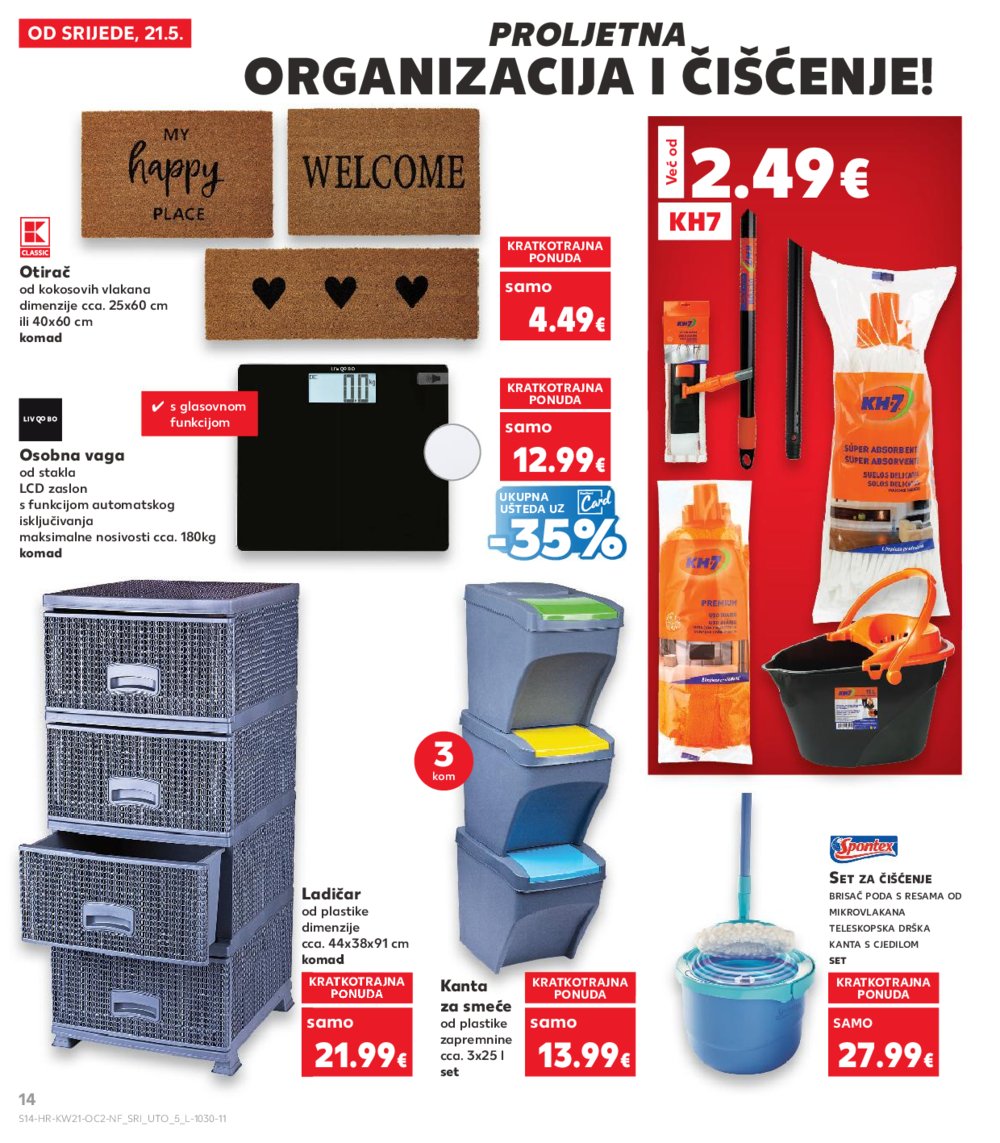 Kaufland katalog Neprehrambenih proizvoda 21.05.-27.05.2025. Velika Gorica, Biograd na Moru, Ivanec