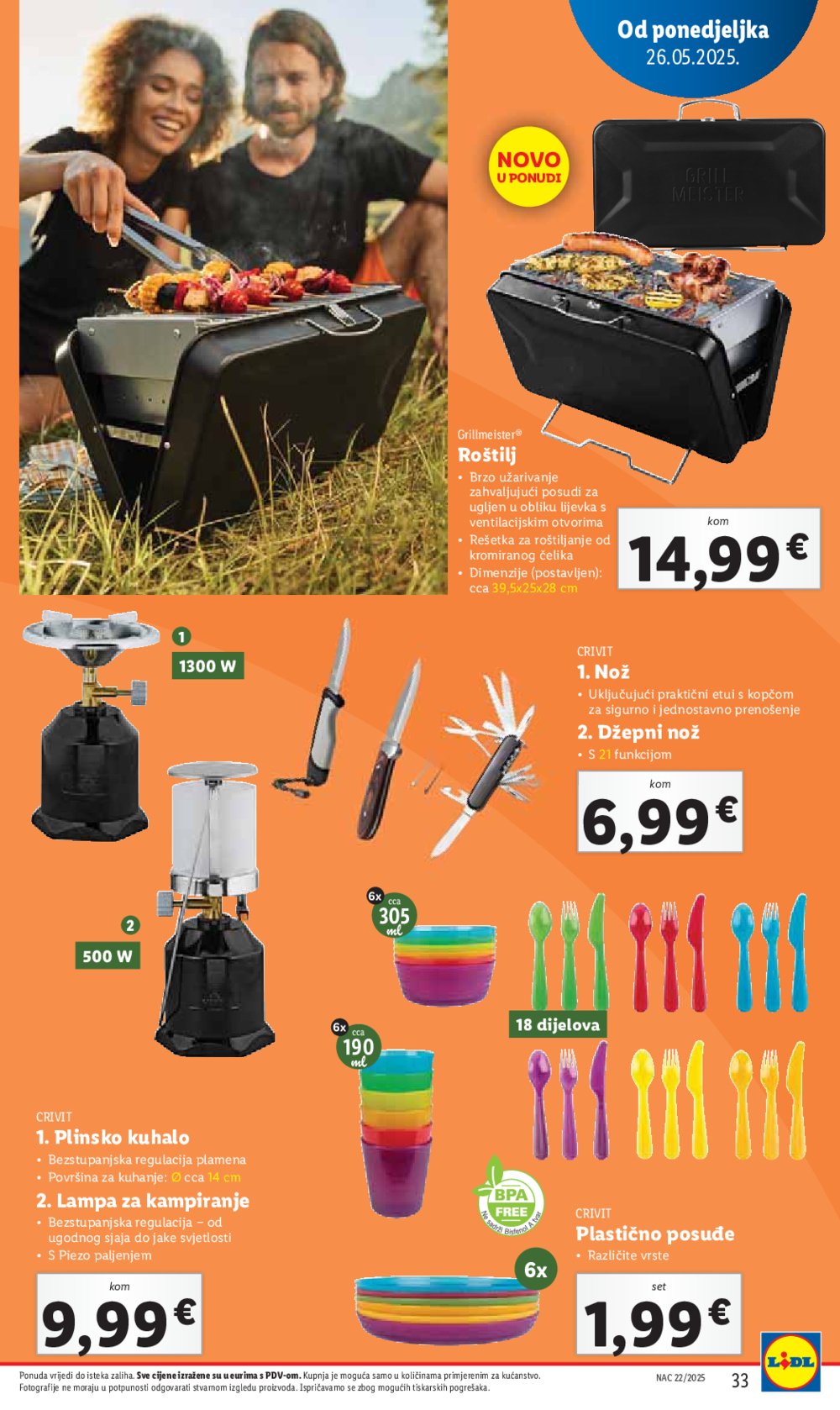 Lidl super ponuda od ponedjeljka 26.05.-01.06.2025.