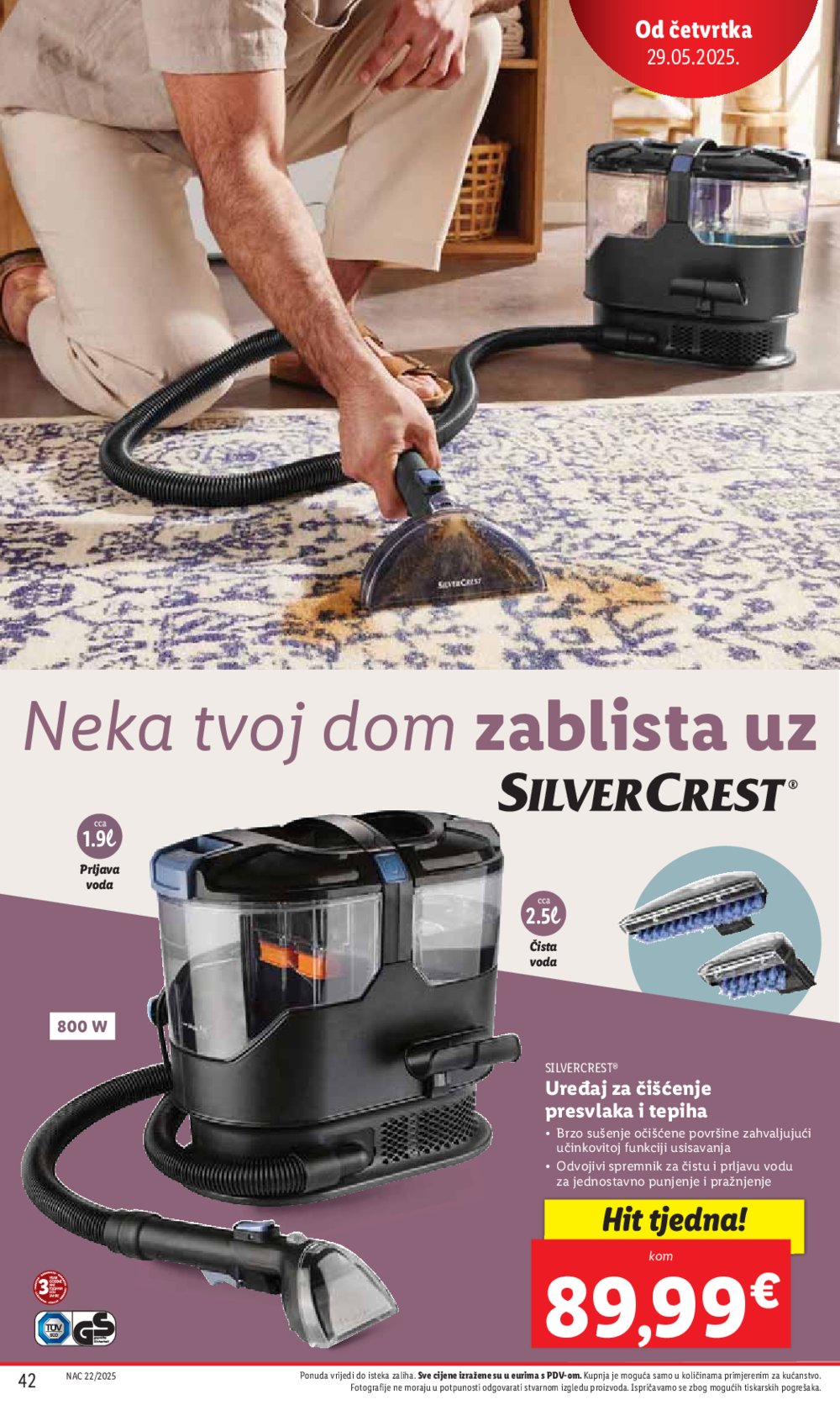 Lidl super ponuda od ponedjeljka 26.05.-01.06.2025.