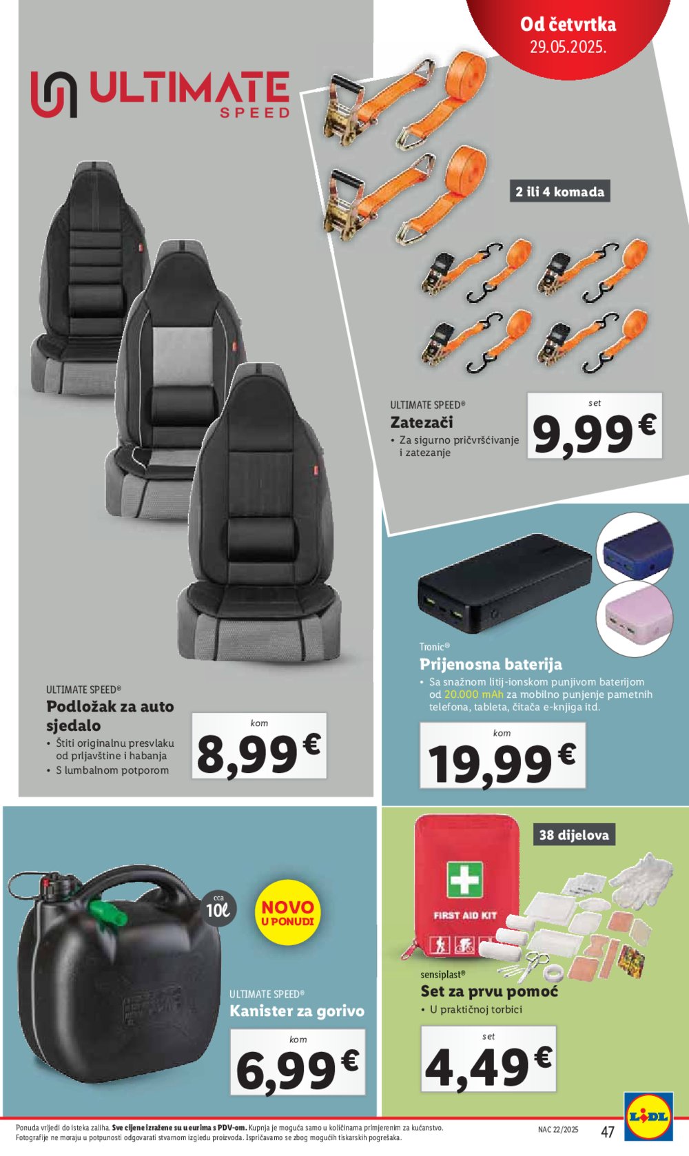 Lidl super ponuda od ponedjeljka 26.05.-01.06.2025.