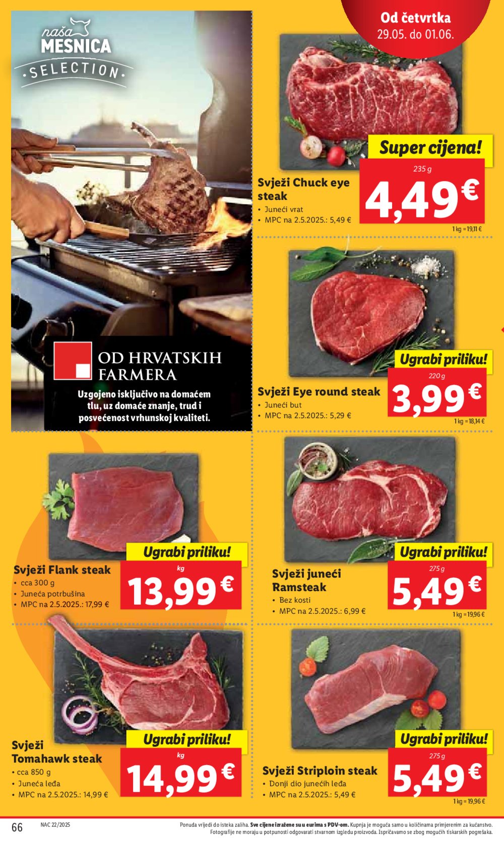 Lidl super ponuda od ponedjeljka 26.05.-01.06.2025.