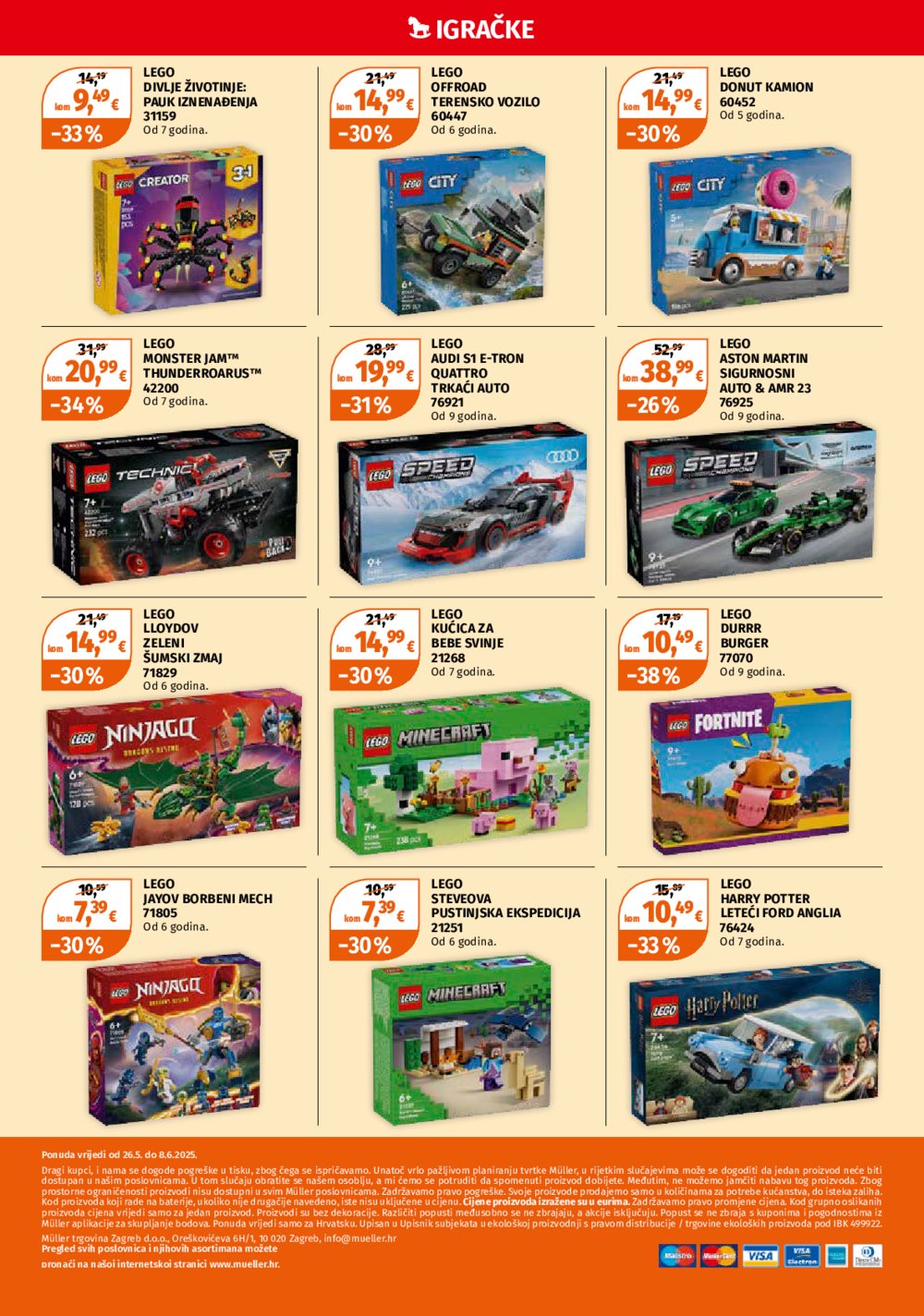 Muller katalog Igračke 26.05.-08.06.2025.