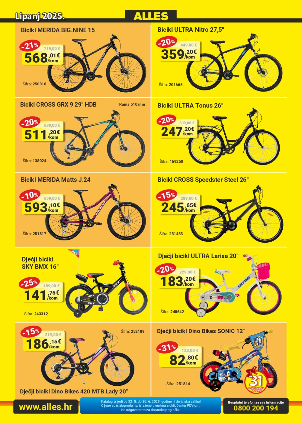 Alles katalog Akcija 22.05.-30.06.2025.