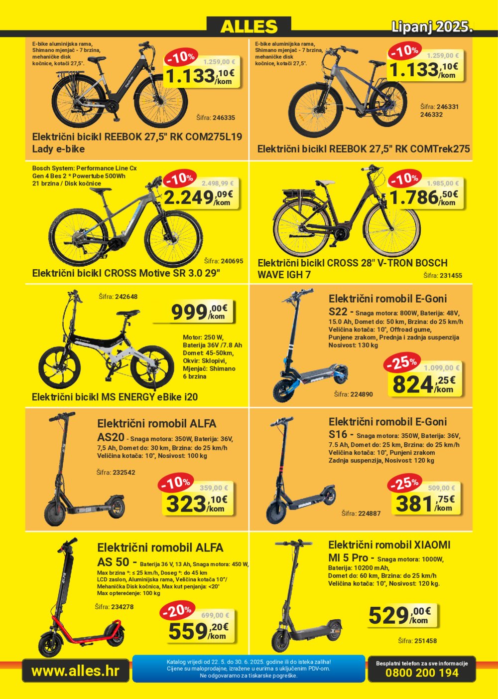 Alles katalog Akcija 22.05.-30.06.2025.