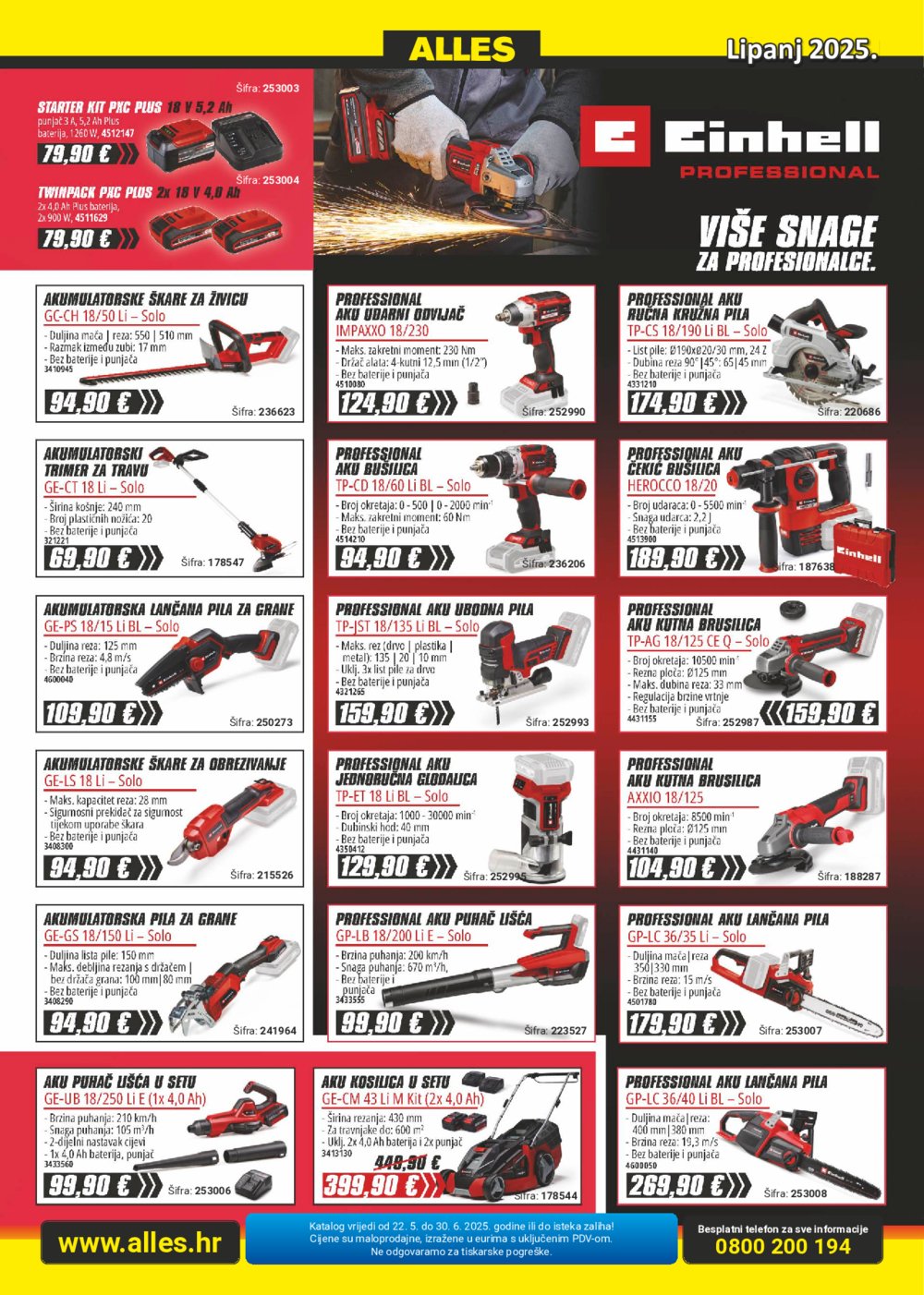 Alles katalog Akcija 22.05.-30.06.2025.