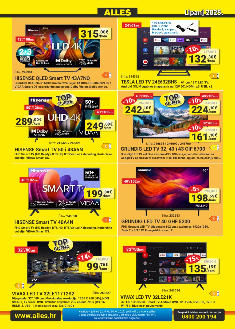 Alles katalog Akcija 22.05.-30.06.2025.