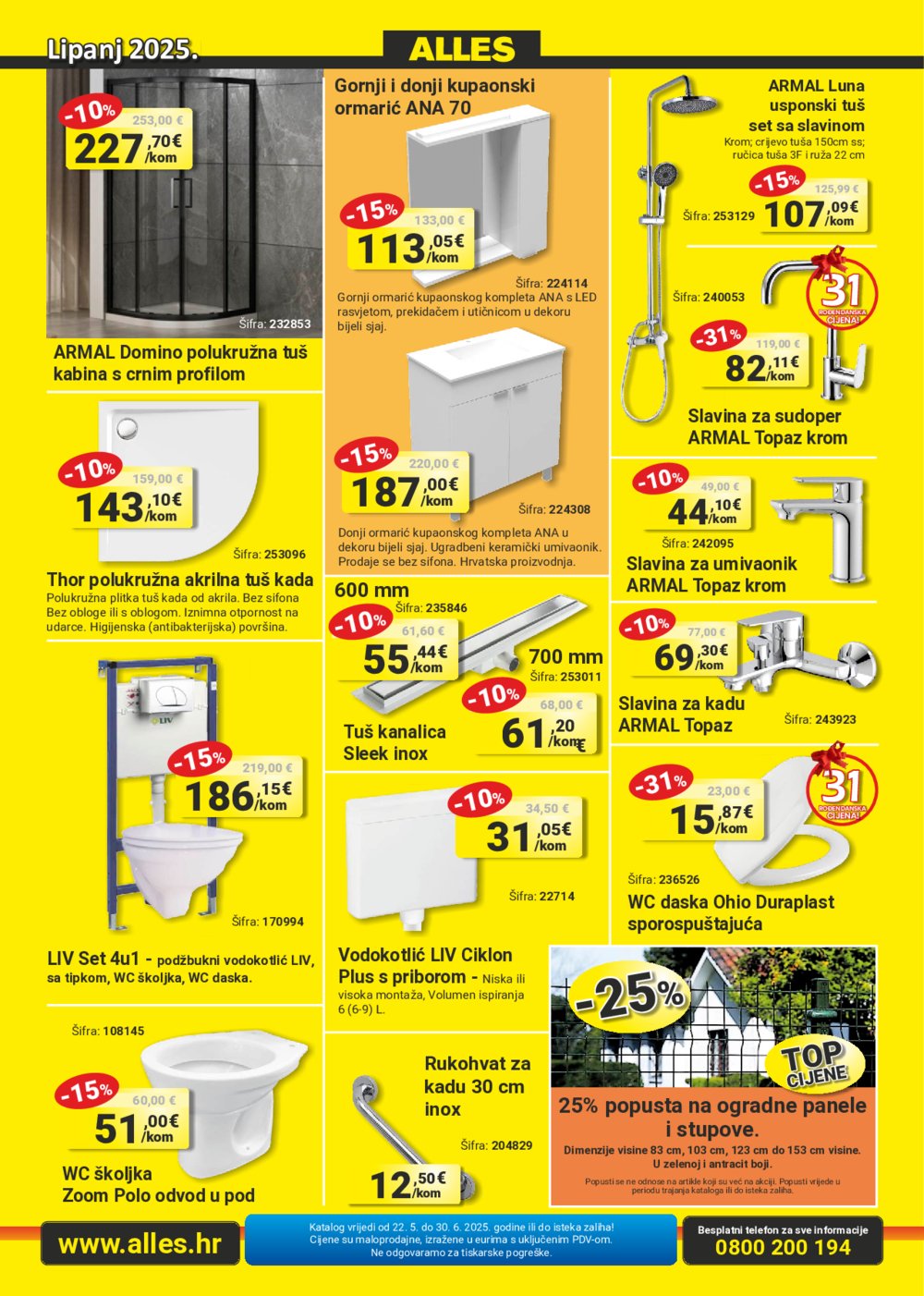 Alles katalog Akcija 22.05.-30.06.2025.