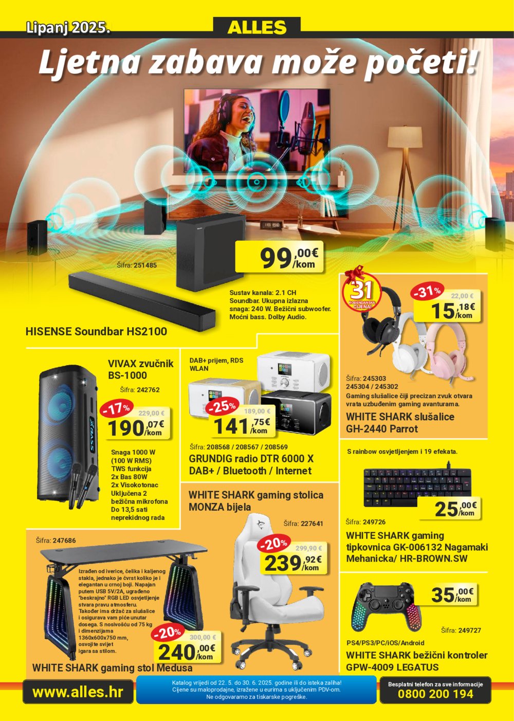Alles katalog Akcija 22.05.-30.06.2025.