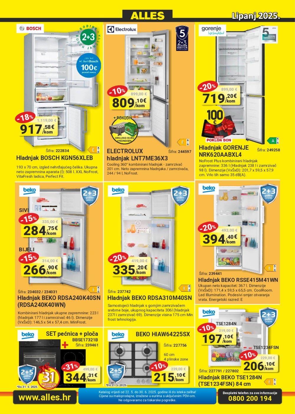 Alles katalog Akcija 22.05.-30.06.2025.