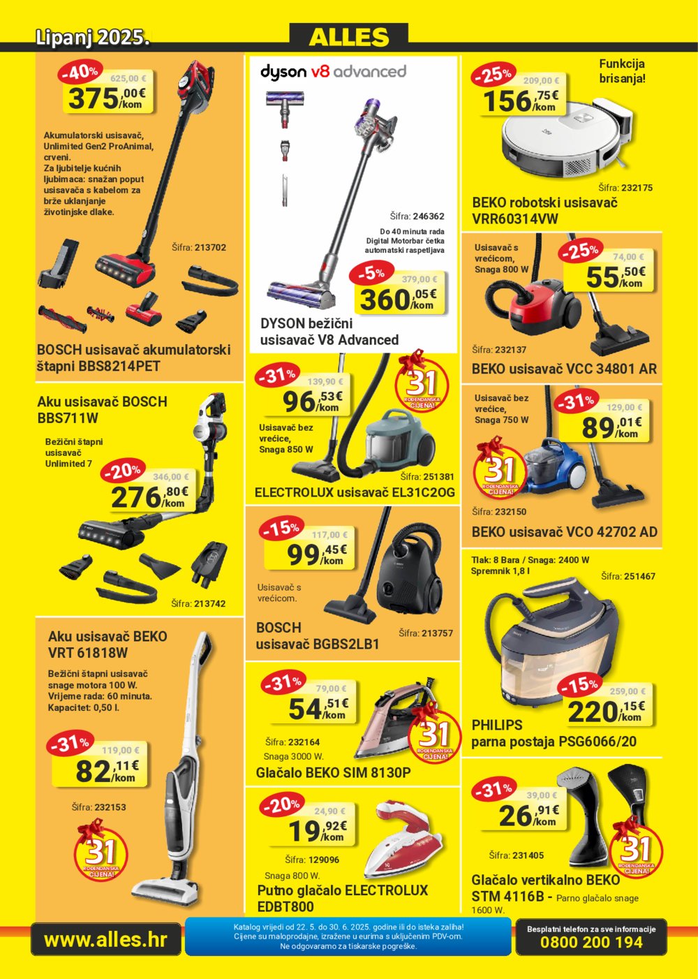 Alles katalog Akcija 22.05.-30.06.2025.