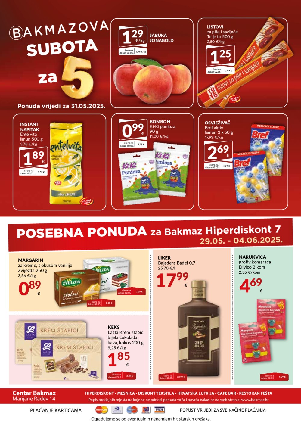 Bakmaz katalog Akcija 29.05.-04.06.2025.